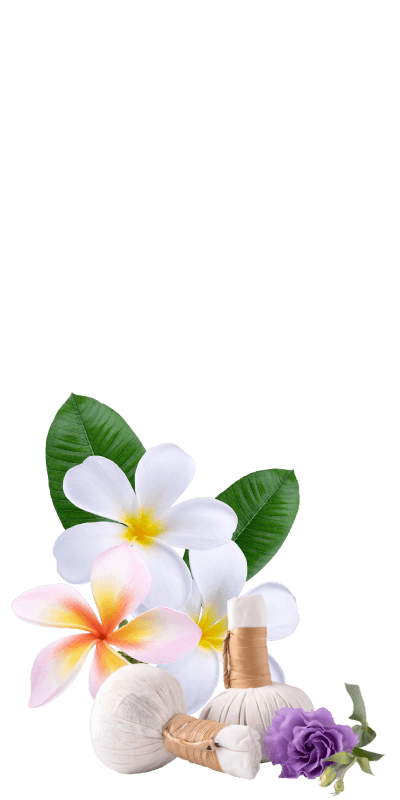 Blumen und Kraeuterstempel